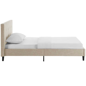 ModwayModway Linnea Twin Bed MOD-5422 MOD-5422-BEI- BetterPatio.com