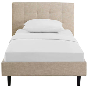 ModwayModway Linnea Twin Bed MOD-5422 MOD-5422-BEI- BetterPatio.com