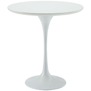 ModwayModway Lippa 20" Wood Side Table EEI-271 EEI-271-WHI- BetterPatio.com