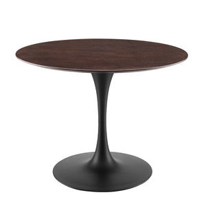 ModwayModway Lippa 40" Wood Dining Table EEI-4871 EEI-4871-BLK-CHE- BetterPatio.com