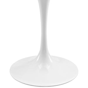 ModwayModway Lippa 48" Oval Artificial Marble Dining Table EEI-2021 EEI-2021-WHI- BetterPatio.com