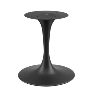 ModwayModway Lippa 78" Oval Artificial Marble Dining Table EEI-4889 EEI-4889-BLK-BLK- BetterPatio.com