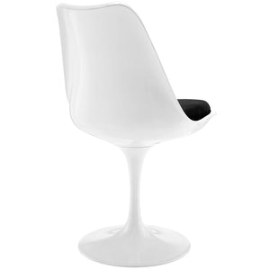 ModwayModway Lippa Dining Fabric Side Chair EEI-115 EEI-115-BLK- BetterPatio.com