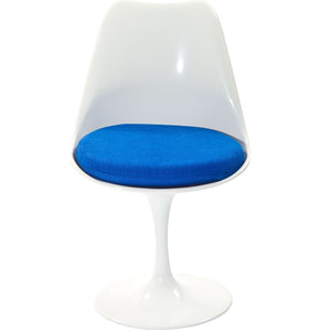 ModwayModway Lippa Dining Fabric Side Chair EEI-115 EEI-115-BLU- BetterPatio.com