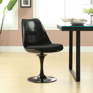 ModwayModway Lippa Dining Side Chair EEI-199 EEI-199-BLK- BetterPatio.com