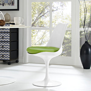 ModwayModway Lippa Dining Vinyl Side Chair EEI-1594 EEI-1594-GRN- BetterPatio.com