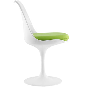 ModwayModway Lippa Dining Vinyl Side Chair EEI-1594 EEI-1594-GRN- BetterPatio.com