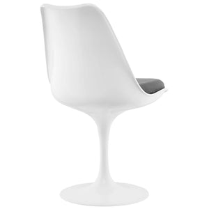 ModwayModway Lippa Dining Vinyl Side Chair EEI-1594 EEI-1594-GRY- BetterPatio.com