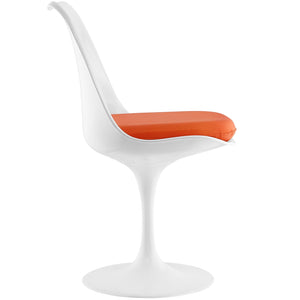 ModwayModway Lippa Dining Vinyl Side Chair EEI-1594 EEI-1594-ORA- BetterPatio.com