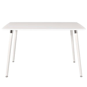 ModwayModway Lode Rectangle Wood Dining Table EEI-1094 EEI-1094-WHI- BetterPatio.com