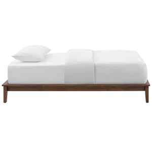 ModwayModway Lodge Twin Wood Platform Bed Frame MOD-6053 MOD-6053-WAL- BetterPatio.com