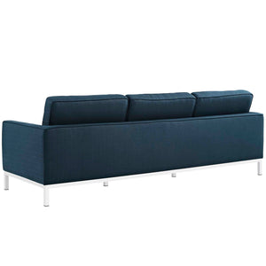 ModwayModway Loft Upholstered Fabric Sofa EEI-2052 EEI-2052-AZU- BetterPatio.com