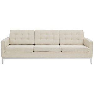 ModwayModway Loft Upholstered Fabric Sofa EEI-2052 EEI-2052-BEI- BetterPatio.com