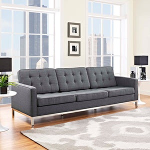 ModwayModway Loft Upholstered Fabric Sofa EEI-2052 EEI-2052-DOR- BetterPatio.com