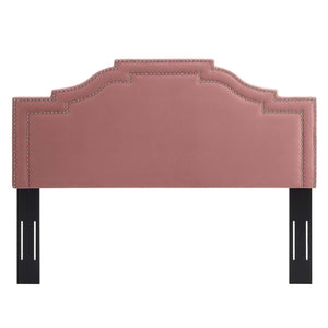 ModwayModway Lucia Twin Performance Velvet Headboard MOD-6311 MOD-6311-DUS- BetterPatio.com