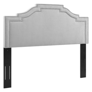 ModwayModway Lucia Twin Performance Velvet Headboard MOD-6311 MOD-6311-LGR- BetterPatio.com