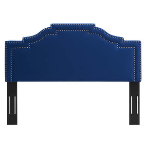 ModwayModway Lucia Twin Performance Velvet Headboard MOD-6311 MOD-6311-NAV- BetterPatio.com