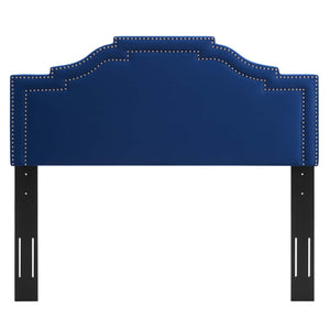 ModwayModway Lucia Twin Performance Velvet Headboard MOD-6311 MOD-6311-NAV- BetterPatio.com