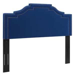 ModwayModway Lucia Twin Performance Velvet Headboard MOD-6311 MOD-6311-NAV- BetterPatio.com