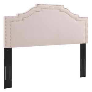 ModwayModway Lucia Twin Performance Velvet Headboard MOD-6311 MOD-6311-PNK- BetterPatio.com