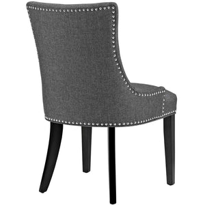 ModwayModway mar Dining Side Chair Fabric Set of 2 EEI-2746 EEI-2746-GRY-SET- BetterPatio.com