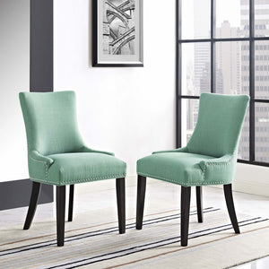 ModwayModway mar Dining Side Chair Fabric Set of 2 EEI-2746 EEI-2746-LAG-SET- BetterPatio.com