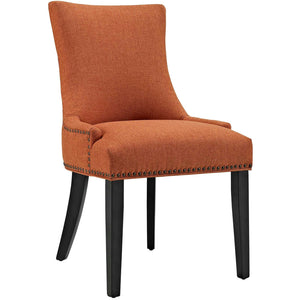 ModwayModway mar Dining Side Chair Fabric Set of 2 EEI-2746 EEI-2746-ORA-SET- BetterPatio.com