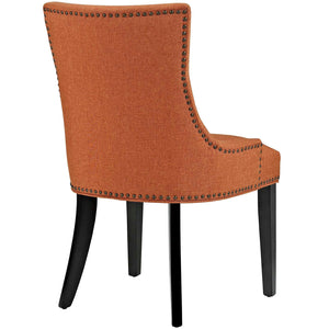 ModwayModway mar Dining Side Chair Fabric Set of 2 EEI-2746 EEI-2746-ORA-SET- BetterPatio.com