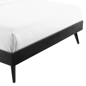 ModwayModway Margo Queen Wood Platform Bed Frame MOD-6230 MOD-6230-BLK- BetterPatio.com