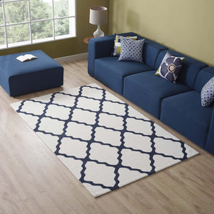 ModwayModway Marja Moroccan Trellis 5x8 Area Rug R-1003-58 R-1003B-58- BetterPatio.com