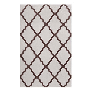 ModwayModway Marja Moroccan Trellis 5x8 Area Rug R-1003-58 R-1003E-58- BetterPatio.com