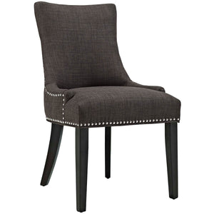 ModwayModway Marquis Dining Chair Fabric Set of 4 EEI-3497 EEI-3497-BRN- BetterPatio.com