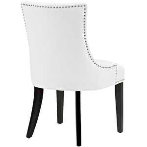 ModwayModway Marquis Dining Chair Faux Leather Set of 2 EEI-3498 EEI-3498-WHI- BetterPatio.com