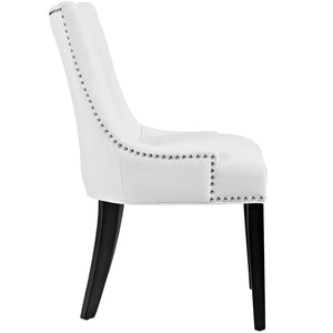 ModwayModway Marquis Dining Chair Faux Leather Set of 2 EEI-3498 EEI-3498-WHI- BetterPatio.com