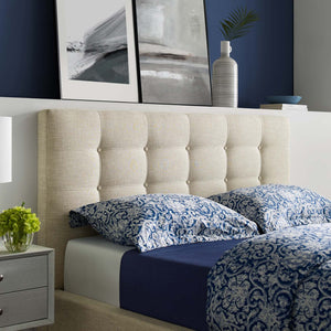 ModwayModway McKenzie Queen Biscuit Tufted Upholstered Fabric Platform Bed MOD-6005 MOD-6005-BEI- BetterPatio.com