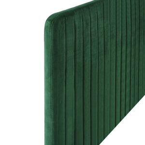 ModwayModway Milenna Channel Tufted Performance Velvet Full/Queen Headboard MOD-6339 MOD-6339-EME- BetterPatio.com