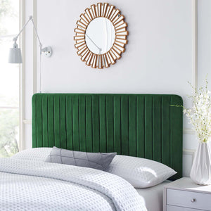 ModwayModway Milenna Channel Tufted Performance Velvet Full/Queen Headboard MOD-6339 MOD-6339-EME- BetterPatio.com