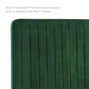 ModwayModway Milenna Channel Tufted Performance Velvet Full/Queen Headboard MOD-6339 MOD-6339-EME- BetterPatio.com