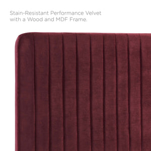 ModwayModway Milenna Channel Tufted Performance Velvet Full/Queen Headboard MOD-6339 MOD-6339-MAR- BetterPatio.com