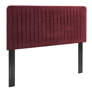 ModwayModway Milenna Channel Tufted Performance Velvet Full/Queen Headboard MOD-6339 MOD-6339-MAR- BetterPatio.com