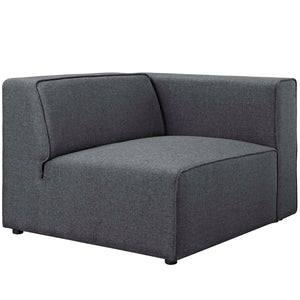 ModwayModway Mingle 5 Piece Upholstered Fabric Sectional Sofa Set EEI-2835 EEI-2835-GRY- BetterPatio.com