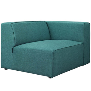 ModwayModway Mingle 5 Piece Upholstered Fabric Sectional Sofa Set EEI-2835 EEI-2835-TEA- BetterPatio.com