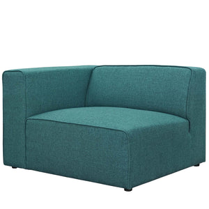 ModwayModway Mingle 5 Piece Upholstered Fabric Sectional Sofa Set EEI-2835 EEI-2835-TEA- BetterPatio.com