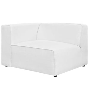 ModwayModway Mingle 5 Piece Upholstered Fabric Sectional Sofa Set EEI-2835 EEI-2835-WHI- BetterPatio.com