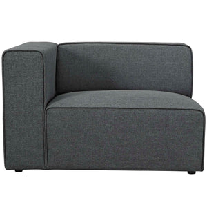 ModwayModway Mingle Fabric Left-Facing Sofa EEI-2720 EEI-2720-GRY- BetterPatio.com