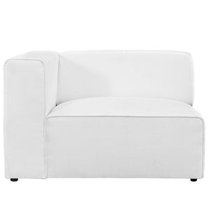 ModwayModway Mingle Fabric Left-Facing Sofa EEI-2720 EEI-2720-WHI- BetterPatio.com