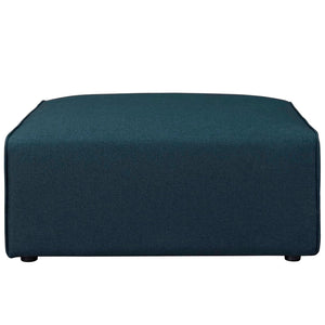 ModwayModway Mingle Fabric Ottoman EEI-2726 EEI-2726-BLU- BetterPatio.com