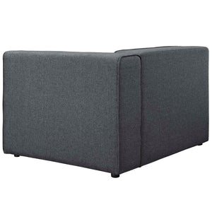 ModwayModway Mingle Fabric Right-Facing Sofa EEI-2722 EEI-2722-GRY- BetterPatio.com