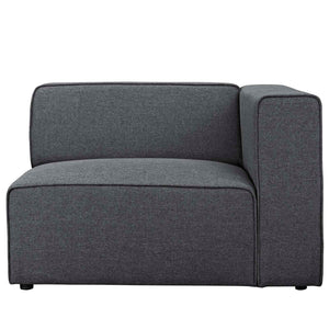 ModwayModway Mingle Fabric Right-Facing Sofa EEI-2722 EEI-2722-GRY- BetterPatio.com