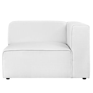 ModwayModway Mingle Fabric Right-Facing Sofa EEI-2722 EEI-2722-WHI- BetterPatio.com